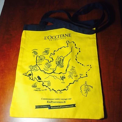 Bolso de lona L'Occitane  Foto 1 de 4