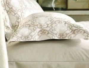 Sferra ELDA Euro Continental Sham Mushroom Egyptian Cotton Voile Lightweight New - Picture 1 of 2