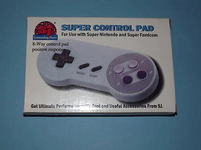 Super Nintendo SNES Controller New in Box 3.5M Wired Gamepad w/ Guarantee - Image 1 of 4