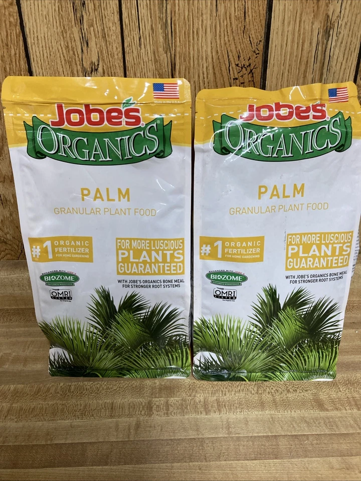 Jobe's 09126 Organic Palm Granular Fertilizer 4-Pound Bag
