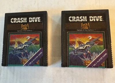 Crash Dive Atari 2600 Game Tested Working PAL Format version RARE 7800+ - Image 1 of 4