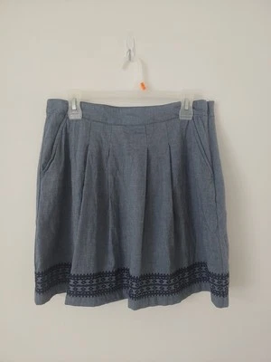 Minifalda vaquera Tommy Hilfiger talla 6 con bordado, forro, bolsillos Foto 1 de 4