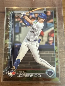 2025 Topps Series 2 Camo Foil 09/25 Joey Loperfido #398 - Toronto Blue Jays �� - Bild 1 von 9