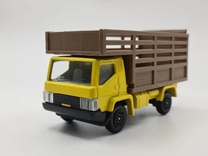 Dinky  Convoy Farm Truck 381 Yellow with Unpunched Card - Original Vintage - VGC - Picture 1 of 14