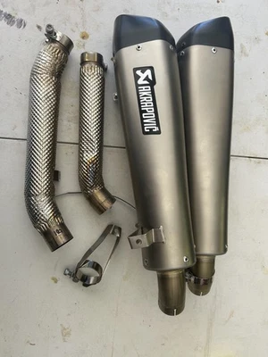 Akrapovic Triump Scrambler 1200XE and 1200XC exhaust - Image 1 of 4