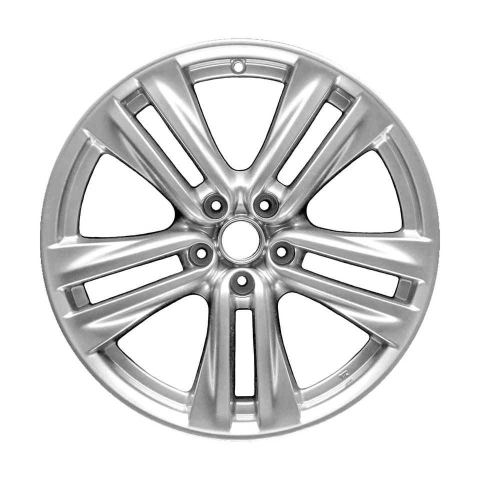19x8.5 5 双辐合金车轮涂漆中号烟熏超银 560-73697 — 第 1/1 张图片