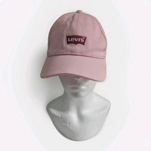 berretto baseball levi’s rosa 56cm donna estivo vacanza cappello ricamato logo rosso - Foto 1 di 14