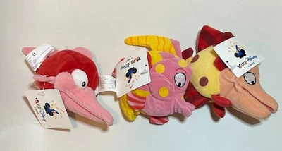 NUEVO CON ETIQUETAS Disney La Sirenita Undersea Critter Fish Bean Bag Gorros Peluche Foto 1 de 2