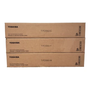 Juego de tóner Toshiba T-FC556U-C T-FC556U-Y T-FC556U-M C/Y/M e-STUDIO 5506 6506 7506 - Imagen 1 de 2