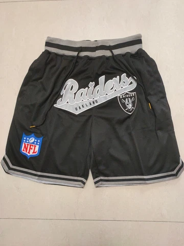 HOT Oakland Raiders National Football League Men Black Shorts Size:S-3XL Cover