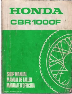 Manual de Taller Honda CBR1000F - Imagen 1 de 1