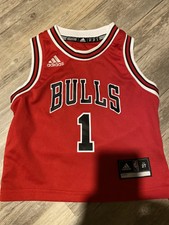 ADIDAS NBA CHICAGO BULLS DERRICK ROSE SWINGMAN JERSEY 2t Kids Toddler