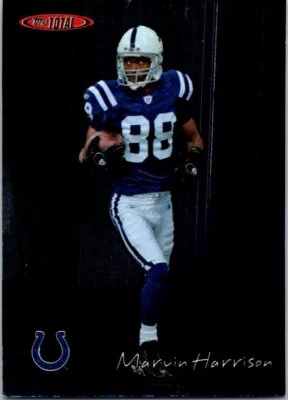 2007 Topps Total #TT8 Marvin Harrison Total Topps football card 8VVV - Image 1 of 2