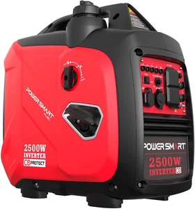 2500-Watt Gas Powered Portable Inverter Generator, CO Sensor, Super Quiet for Ca - Picture 1 of 7