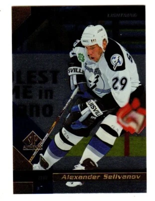 1997-98 Upper Deck SP Authentic #146 Alexander Selivanov TAMPA BAY LIGHTNING - Image 1 of 2