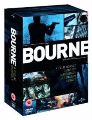 The Bourne Collection DVD (2013) Matt Damon, Greengrass (DIR) cert 12 4 discs - Image 1 of 2