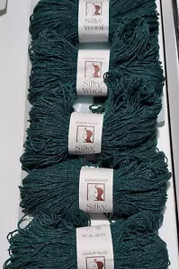 Elsebeth Lavold SILK WOOL Yarn, Set of 5, 50 gr ea. color 52 - Picture 1 of 8