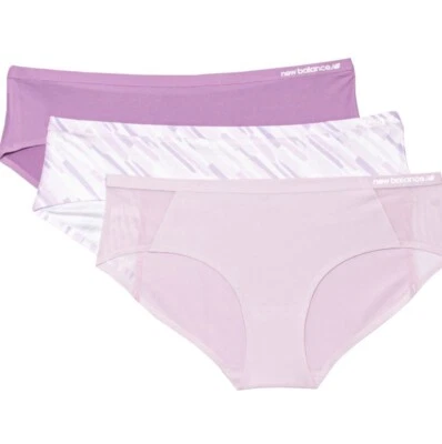 Women’s New Balance Underwear Bonded Panties Multicolor 3 Pack Brief Size L NWT - Image 1 of 4