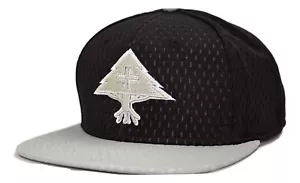 LRG Lifted Research Group Spring Training Black & Gray Jersey Snapback Cap - Picture 1 of 5