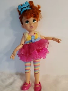 Disney Junior Fancy Nancy 18" Poseable Doll In Dress - Picture 1 of 12