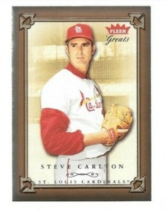 2004 Greats of the Game Steve Carlton #117 Cardinals