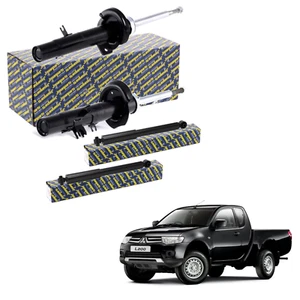 KIT 4 AMMORTIZZATORI ANTERIORI POSTERIORI MITSUBISHI L200 2.4 2.5 2.6 D TD 4WD - Picture 1 of 4