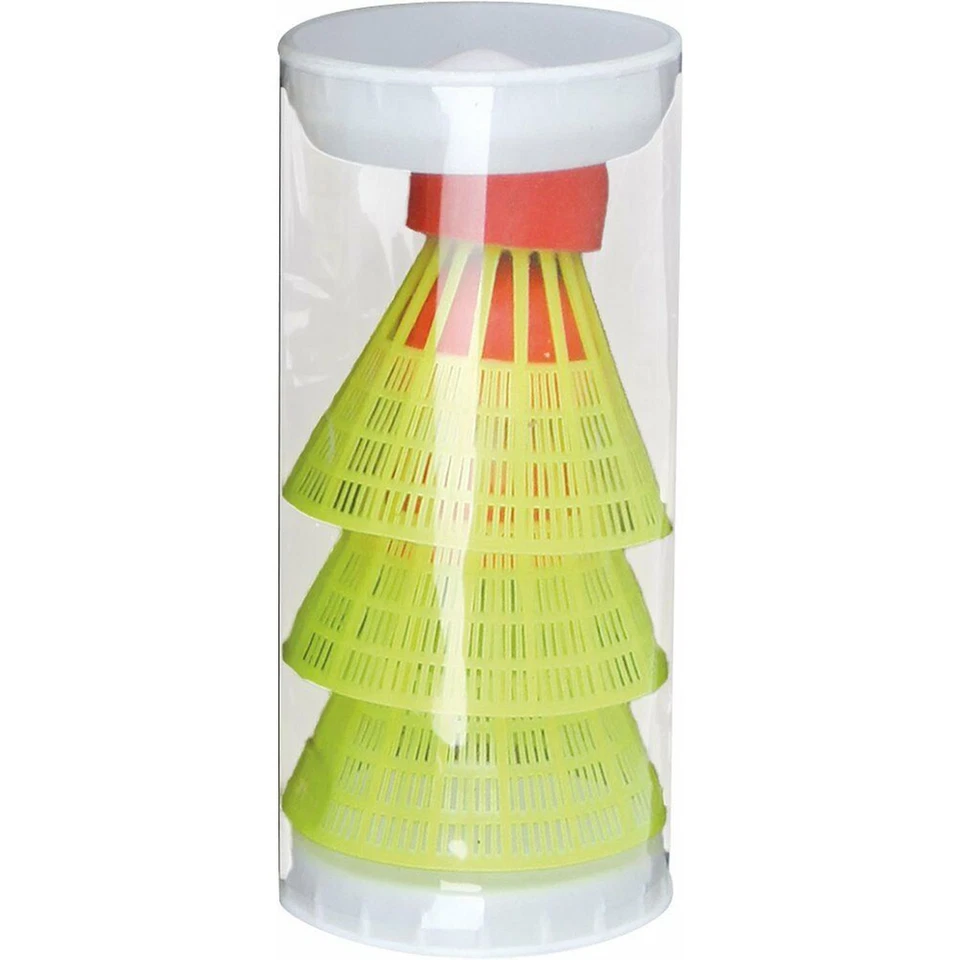 Sunflex 3er Set Sonic Speed Badmintonbälle | Federball Badminton Ball Bälle