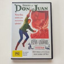 Adventures Of Don Juan (DVD, 1949) Region 4 (Errol Flynn, Viveca Lindfors) RARE
