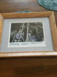 Mark Hamill und Peter Mayhew signed Autogramm Bild gerahmt Star Wars Jedi - Bild 1 von 7