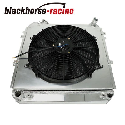 For 88-95 Toyota Pickup 4Runner SR5/DLX 3.0L Aluminum 3 Row Radiator+Shroud Fan Foto 1 de 4