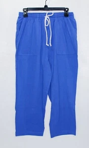 BLAIR Pull-On Knit Drawstring Sport Capris, Women's Size M, Blue, NEW!! - Picture 1 of 3