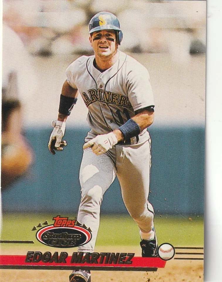 FREE SHIPPING-MINT-1993 Topps Stadium Club Edgar Martinez #331 MARINERS - Image 1 of 1
