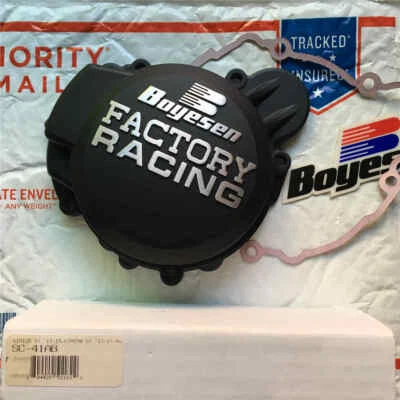 Boyesen Ignition Cover Black SC-41AB Fits KTM 125 150 Husqvarna 125 Husaberg 125 - Image 1 of 2