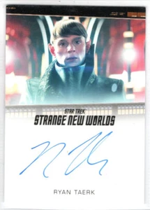 STAR TREK STRANGE NEW WORLDS SEASON 2 Ryan Taerk as Durik FB AUTOGRAPH L - Picture 1 of 2