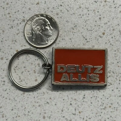 Llavero de metal vintage de tractores de equipo agrícola Deutz Allis #50483 Foto 1 de 3