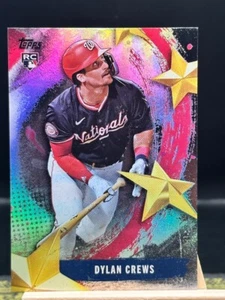 2025 Topps Series 1 - Dylan Crews RC - Stars Of MLB - SMLB-30 - Picture 1 of 2