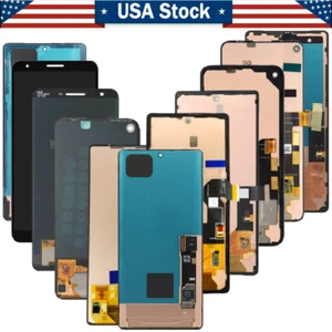 For Google Pixel 7 Pro 7A 6A 6 Pro 5A 5G OLED LCD Display Touch Screen Digitizer - Picture 1 of 46