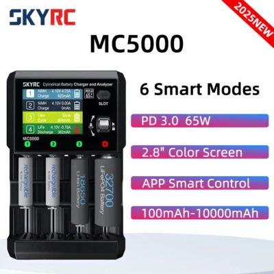 SKYRC MC5000 Batterie Ladegerät 65W für Li-Ion LiFe NiMH NiCd NiZn-RAM Na-Ion - Bild 1 von 4