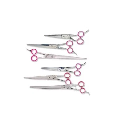 Pro Bent Shank Shears Easier Dog and Cat Grooming Geib Gator Quality Scissors - Image 1 of 4