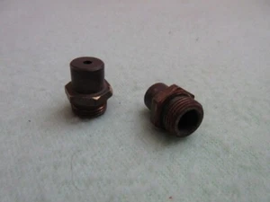 * Furnace Orifice * Size # .092 * Nat. Gas * Overall Len. 5/8" * Set Of 2 * - Picture 1 of 7