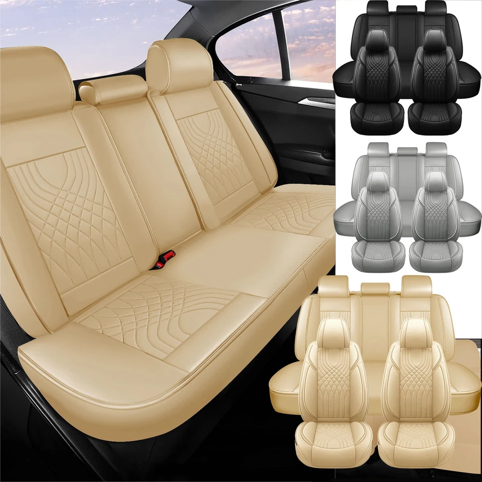 Juego completo de funda de asiento de auto de 5 asientos para Acura TLX RDX MDX ILX TSX ZDX Foto 1 de 4