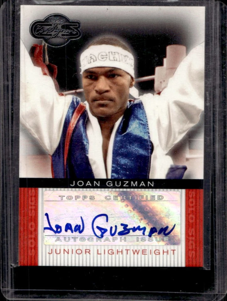2008 Topps Co-Signers Joan Guzman Solo Sigs Auto #SS-JG - Image 1 of 2