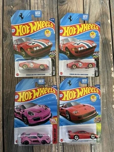 Hot Wheels FERRARI F40 COMPETIZIONE, 365 GTB4 COMPETIZIONE Porsche 911 GT3 RS - Imagen 1 de 2