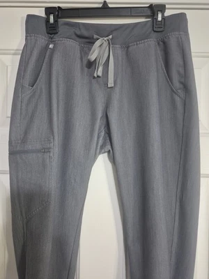 Pantalones Médicos Figs Mujer Gris Medio Puño Bottom Leg Colección Técnica Foto 1 de 4