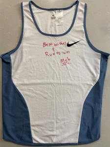 Meb Keflezighi **signiert** Trikot NYC Marathon & Boston Marathon Champ - Bild 1 von 4