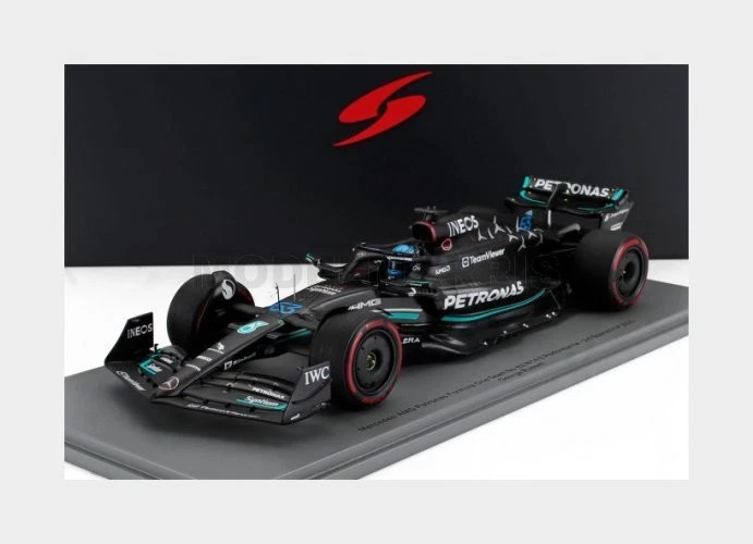 MERCEDES F1 N.63 3RD SPANISH GP 2023 GEORGE RUSSELL 1 18 Spark Model Formula 1 M