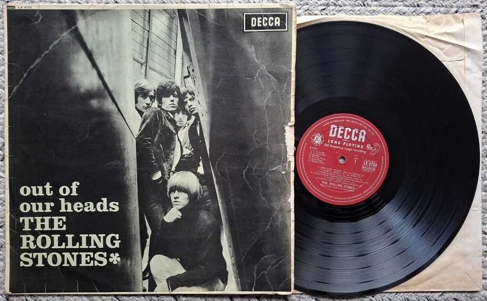 The Rolling Stones "Out Of Our Heads" First Mono Press VG-Gd Keith Richards - Image 1 of 4
