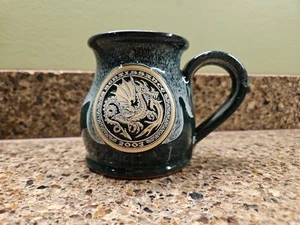 2003 Minnesota Renaissance Festival Tasse Becher grüner Drache - Bild 1 von 9