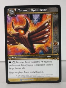 Totem of Splintering - Icecrown - 188/220 - Wow TCG - Rare - B - Picture 1 of 5