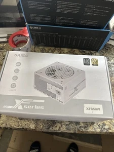SAMA 850W ATX3.0 Fully Modular 80 Plus Gold Power Supply PSU - Zdjęcie 1 z 3